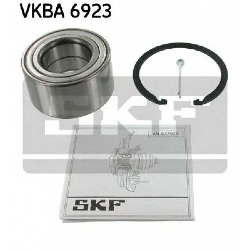 VKBA 6923 SKF Підшипник кульковий d>30